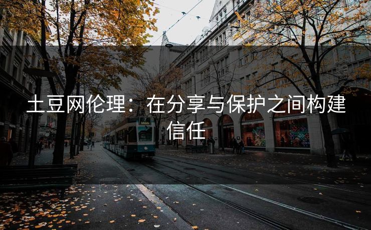 土豆网伦理:在分享与保护之间构建信任 土豆网伦理:在分享与保护之间构建信任